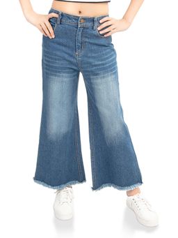 Olele - Girls Bootcut Leg Cotton Denim Jeans