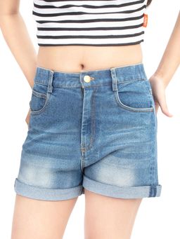 Olele - Girls Cotton Denim Shorts