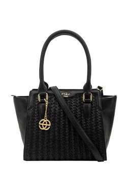 Eske - Celeste Leather Handbag, Black Cosmos