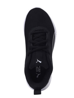 Puma - Flyer Flex Kids Unisex Black Running Shoes