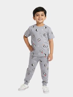 Orange Sugar - Party Penguin T-Shirt & Pant