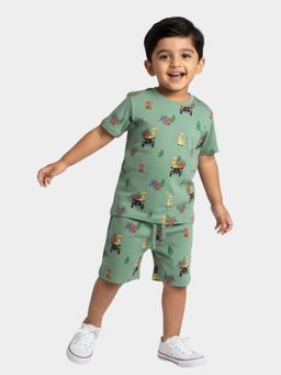 Orange Sugar - Jungle Safari T-Shirt & Shorts (Set of 2)