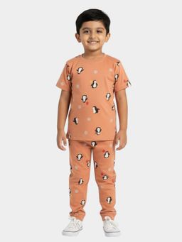 Orange Sugar - Penguin Chill T-Shirt & Joggers (Set of 2)