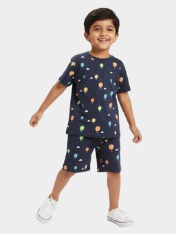 Orange Sugar - Hot Air Balloon T-Shirt & Shorts (Set of 2)