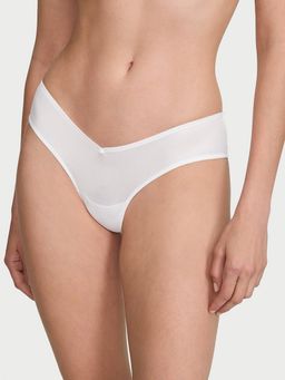Victoria's Secret - White Very Sexy Strappy-Back High-Leg Cheeky Brief Panty