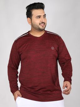 CHKOKKO - Red Men Full Sleeve T-Shirt