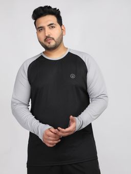 CHKOKKO - Black Men Full Sleeve T-Shirt