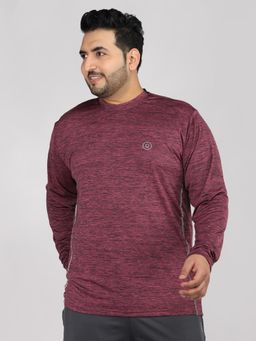 CHKOKKO - Purple Men Full Sleeve T-Shirt