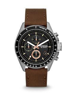 Fossil - Decker Dark Brown Strap Casual Watch Ch2885