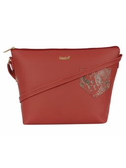 Enoki - Women Sling Bag - Red