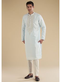 KALKI FASHION - Blue Embellished Kurta & Pant
