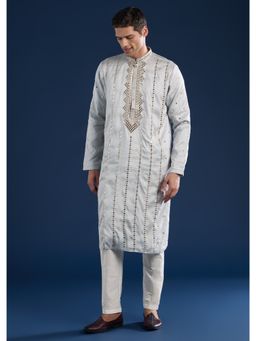 KALKI FASHION - Grey Kurta & Pant
