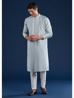 KALKI FASHION - Grey Kurta & Pant For Men