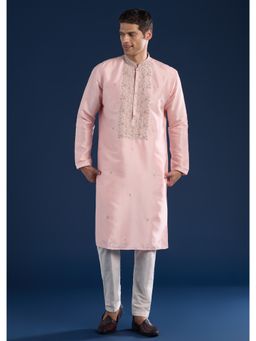 KALKI FASHION - Pink Kurta & Pants Men