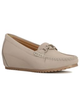 Bata - Women Slip-On Loafers Beige