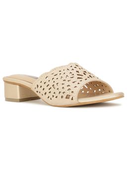 Bata - Red Label Women Slip-On Heels Beige