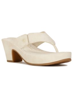 Bata Comfit - Women Slip-On Heels Cream