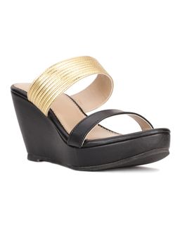 Bata - Women Slip-On Wedges Black