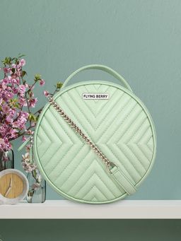 FLYING BERRY - Womens Light Green Sling Bag