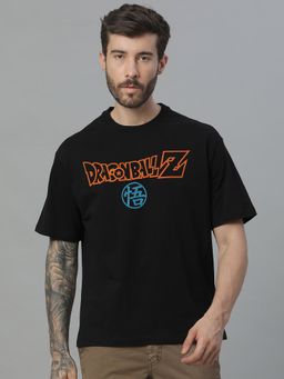 Free Authority - Dragon Ball Z Printed Loose Fit Cotton Men T-Shirt