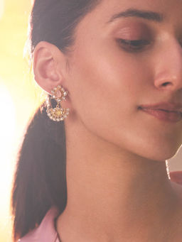 Aulerth - Multi-Color Gulmohar Moon Drops by Tribe Amrapali