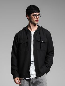 Jack & Jones - Black Oversized Fit Hoodie