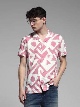 Jack & Jones - Pink Comfort Fit Shirt