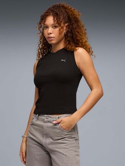 Puma - HER Women's Sleeveless Black Tank Top