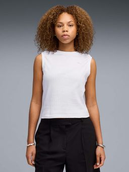 Puma - HER Women's Sleeveless White Tank Top
