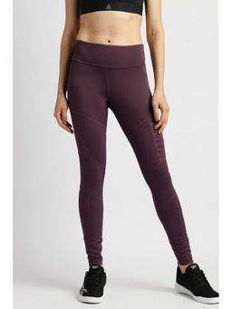 Reebok - Women Maroon Tights