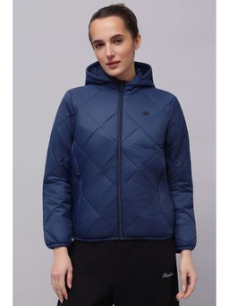 Reebok - Women's Lightweight Wadded Navy Blue Jacket