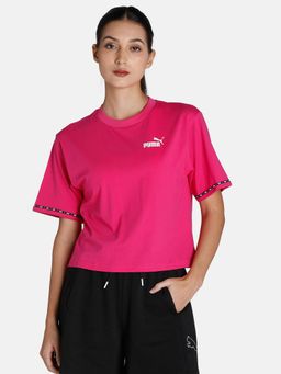 Puma - Power Tape Womens Pink T-shirt