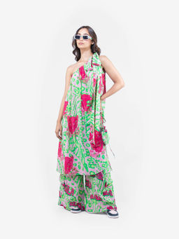 Sil-Sila - She is a Panthers in Panther Print Co-Ord (Set of 2)