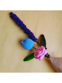 TheYUGO - Crochet Flower Bouquet Mini (Pack of 3)