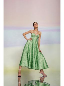 JULY ISSUE - Green Tara Dress