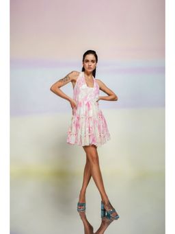 JULY ISSUE - Multi-color Haze Short Dress