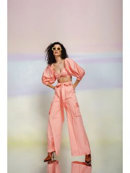 JULY ISSUE - Peach Elli Co-Ord 01 (Set of 2)