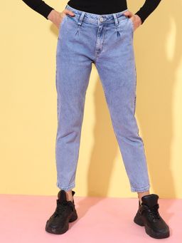 TOKYO TALKIES - Women Boyfriend Fit Heavy Fade Jeans