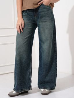 TOKYO TALKIES - Women High Rise Baggy Jeans