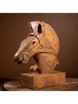 Gibox - Horse Head Wooden Decor