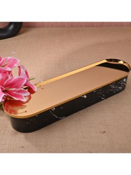 Gibox - Marble Storage Box with Gold Metal Lid