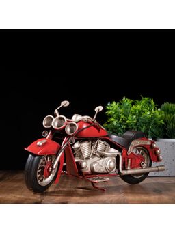 Gibox - Rustic Rider Vintage Motorcycle Decorative Showpiece