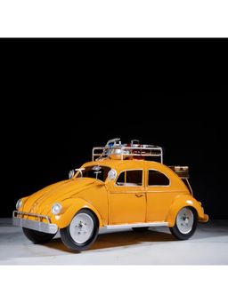 Gibox - Retro Open Roof Travel Car Decorative Miniature Luxury Showpiece