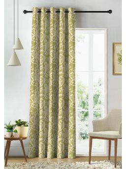 CASABLEU - Kelvin Digital Printed Avocado Room Darkening Door Curtain
