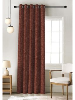 CASABLEU - Liva Digital Printed Clay Blackout Door Curtain