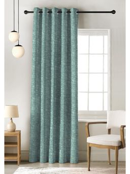 CASABLEU - Liva Digital Printed Sea Green Blackout Door Curtain