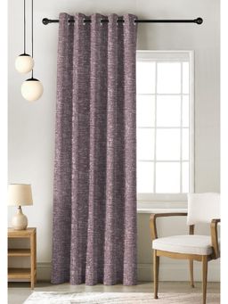 CASABLEU - Liva Digital Printed Wine Blackout Door Curtain