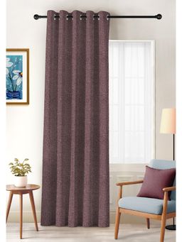 CASABLEU - Twillbone Digital Printed Stone Blackout Door Curtain