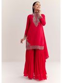 Red color option, Sold out, Currently selected