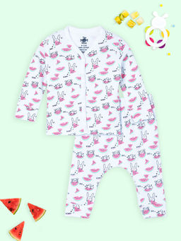 The Mom Store - Summer Melon Infant Top & Pyjama